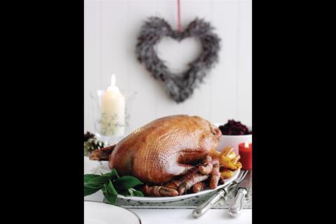 Sainsbury’s Christmas dinner this year includes a goose that serves eight to ten people and is selling for £60.